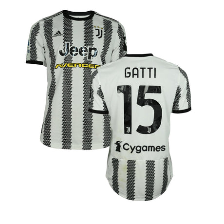 Federico Gatti Juventus 15 Jersey - Kit Captain