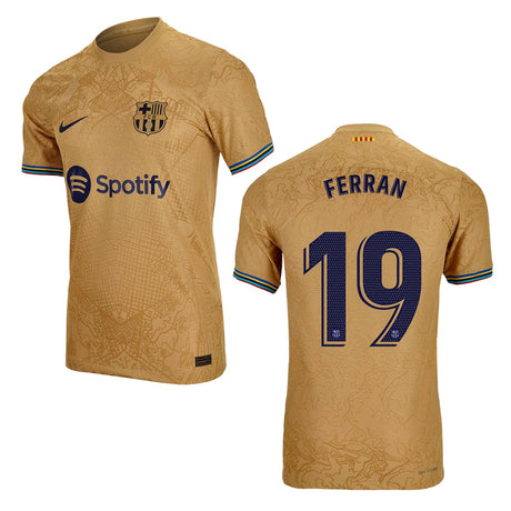 Ferran Torres Barcelona 19 Jersey - Kit Captain