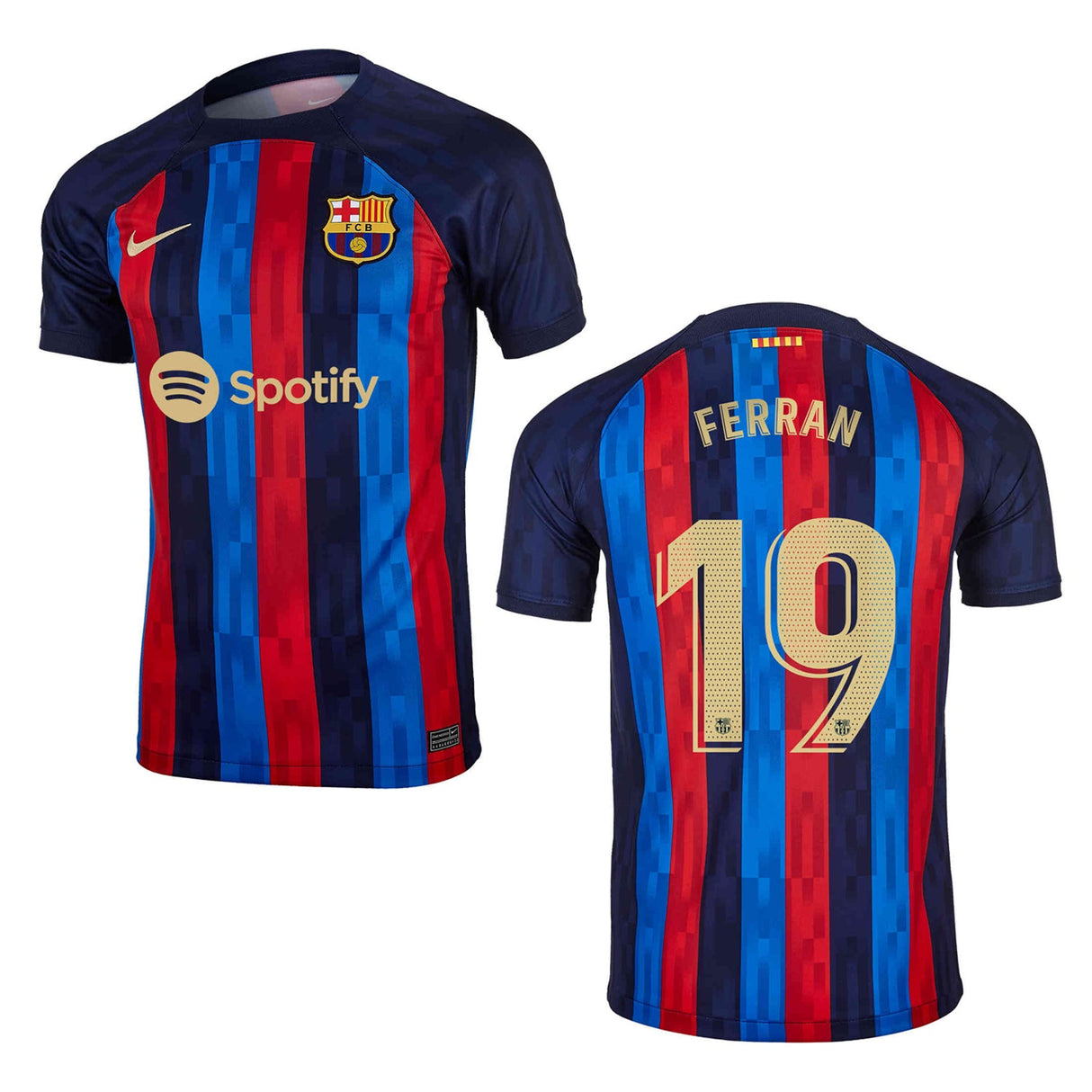 Ferran Torres Barcelona 19 Jersey - Kit Captain