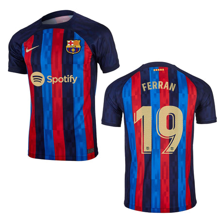 Ferran Torres Barcelona 19 Jersey - Kit Captain
