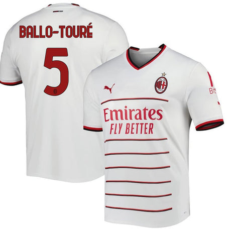 Fodé Ballo-Touré AC Milan 5 Jersey - Kit Captain