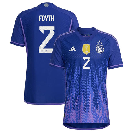 Juan Foyth Argentina 2 FIFA World Cup Jersey - Kit Captain