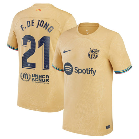 Frenkie de Jong Barcelona 21 Jersey - Kit Captain