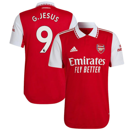 Gabriel Jesus Arsenal 9 Jersey - Kit Captain