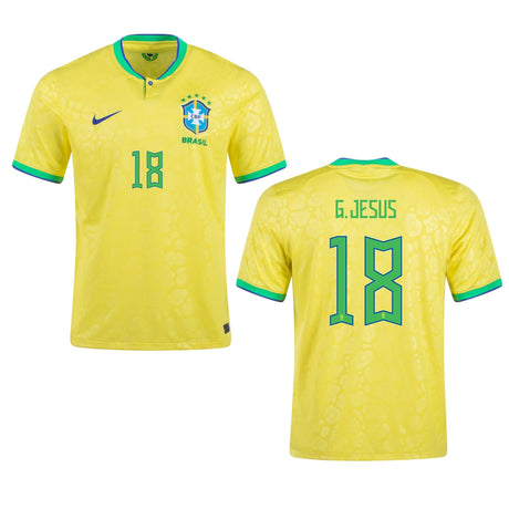 Gabriel Jesus Brazil 18 FIFA World Cup - Kit Captain