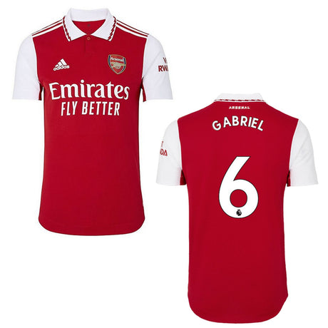 Gabriel Magalhaes Arsenal 6 Jersey - Kit Captain
