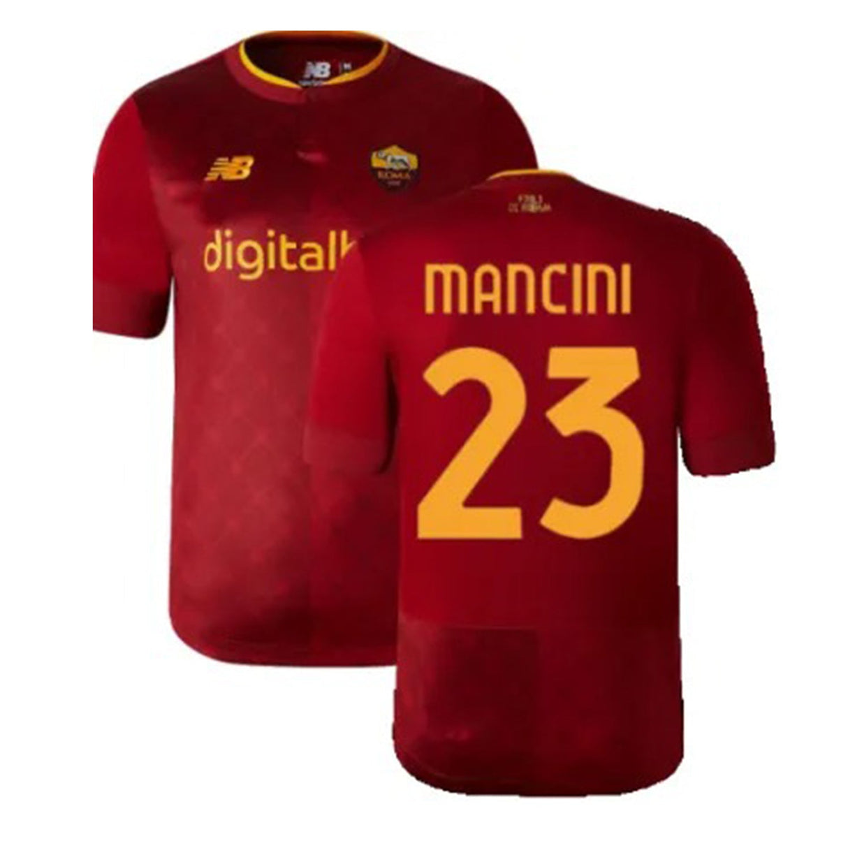 Gianluca Mancini ACF Fiorentina 23 Jersey - Kit Captain