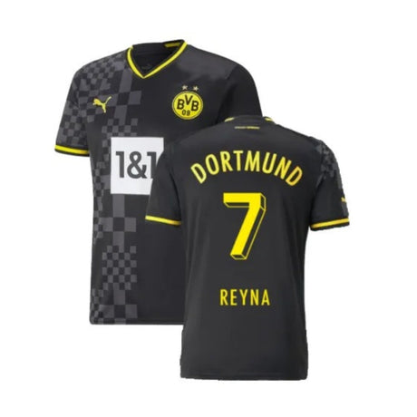 Giovanni Reyna Borussia Dortmund 7 Jersey - Kit Captain