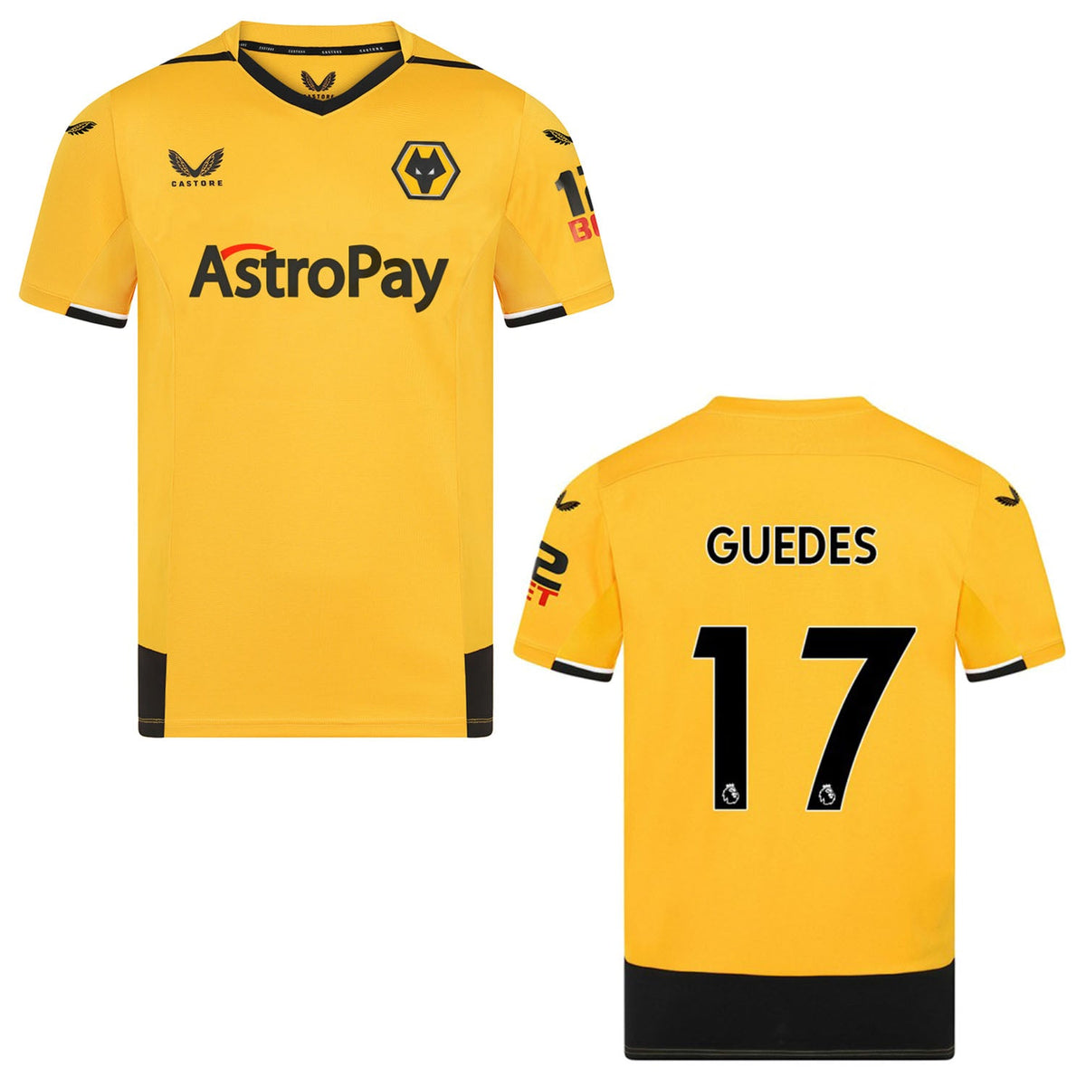 KitCaptain - Buy Affordable Soccer Jerseys - Goncalo Guedes Wolves 17 ...