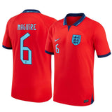 Harry Maguire England 6 FIFA World Cup Jersey - Kit Captain