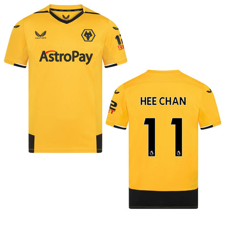 Hwang Hee-chan Wolves 11 Jersey - Kit Captain