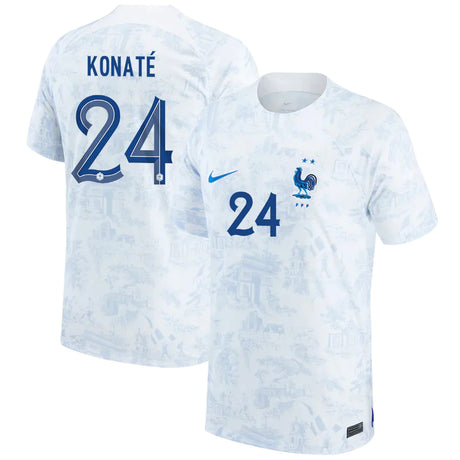 Ibrahima Konate France 24 FIFA World Cup Jersey - Kit Captain