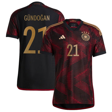 İlkay Gündoğan Germany 21 FIFA World Cup Jersey - Kit Captain