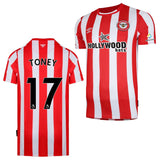 Ivan Toney Brentford 17 Jersey - Kit Captain