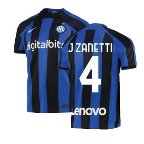 Javier Zanetti Inter Milan 4 Jersey - Kit Captain
