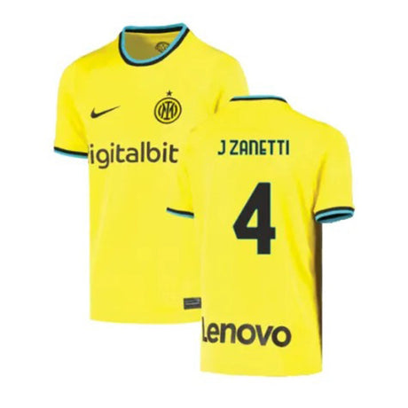 Javier Zanetti Inter Milan 4 Jersey - Kit Captain