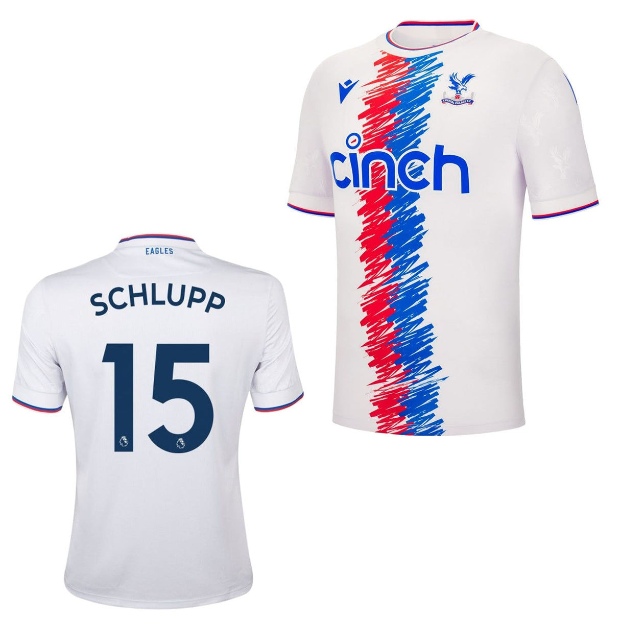 Jeffrey Schlupp Crystal Palace 15 Jersey - Kit Captain