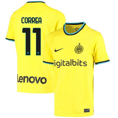 Joaquín Correa Inter Milan 11 Jersey - Kit Captain