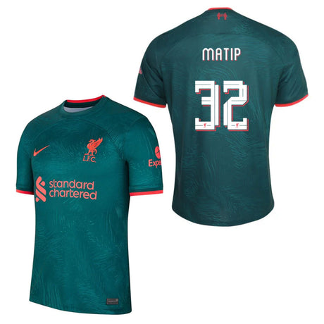 Joel Matip Liverpool 32 Jersey - Kit Captain