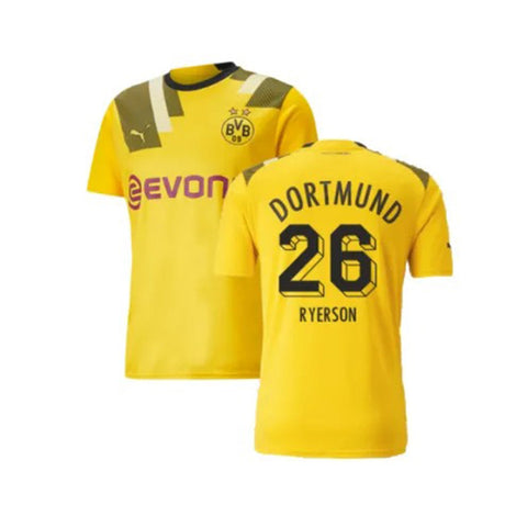 Julian Ryerson Borussia Dortmund 26 Jersey - Kit Captain