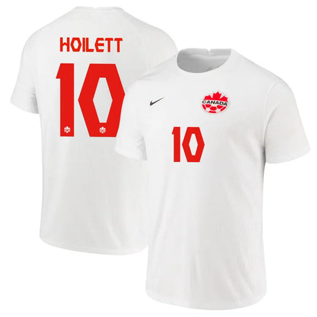 Junior Hoilett Canada 10 FIFA World Cup Jersey - Kit Captain