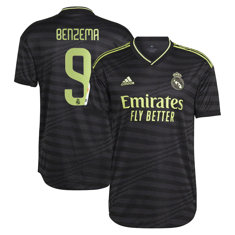 Karim Benzema Real Madrid 9 Jersey - Kit Captain