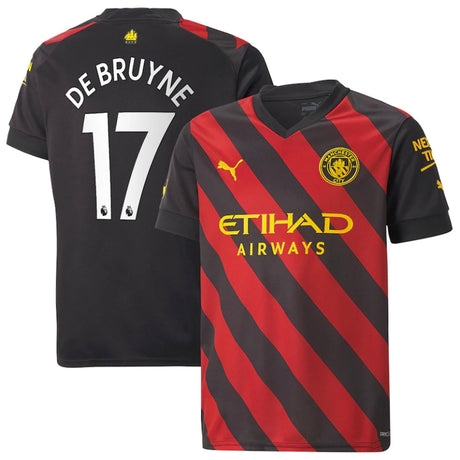 Kevin De Bruyne Manchester City 17 Jersey - Kit Captain