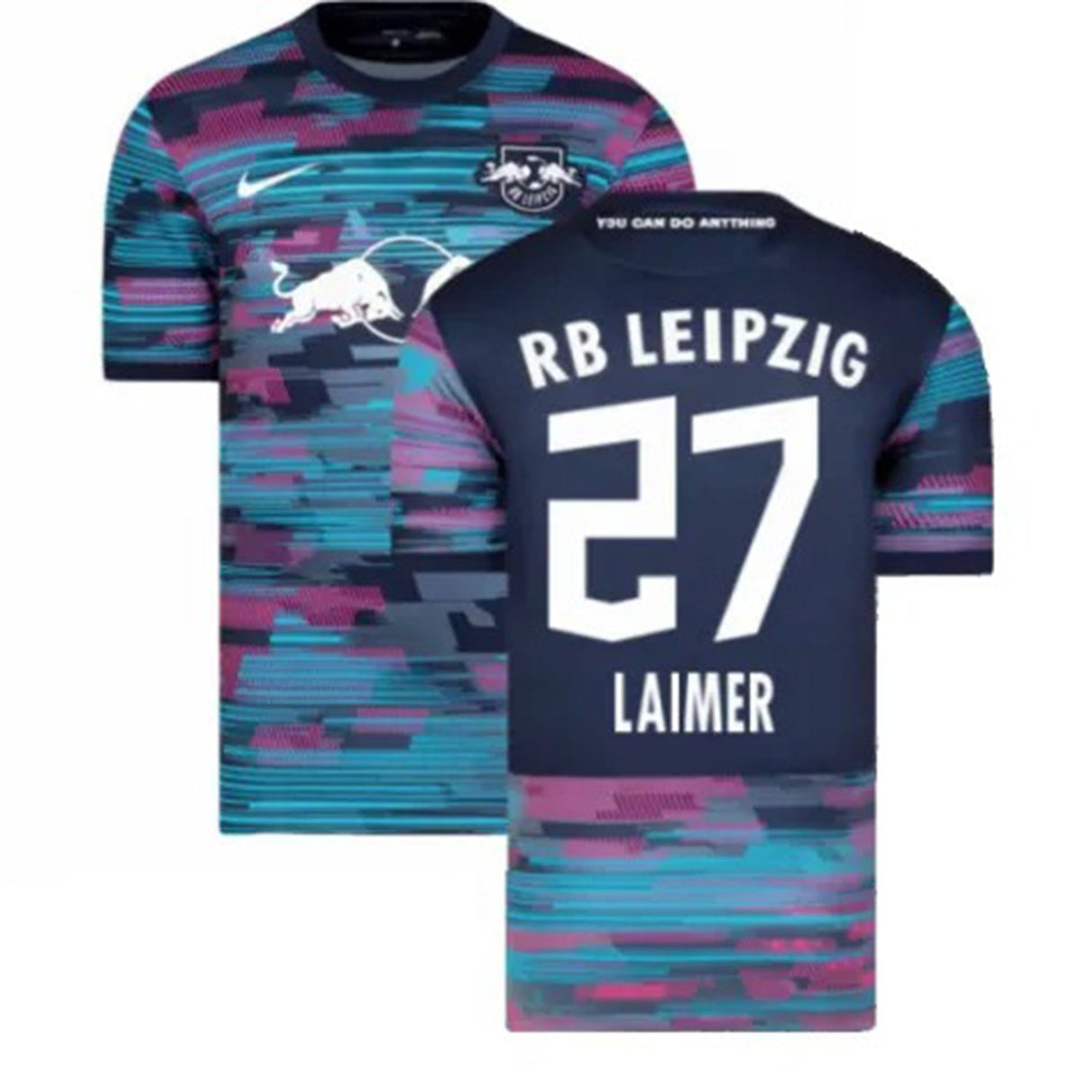 Konrad Laimer RB Leipzig 27 Jersey - Kit Captain