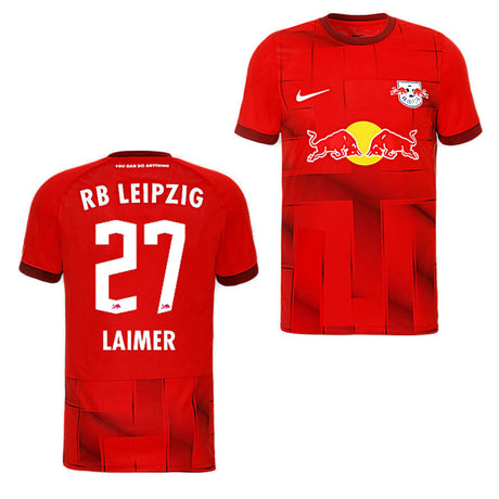 Konrad Laimer RB Leipzig 27 Jersey - Kit Captain