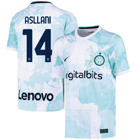 Kristjan Asllani Inter Milan 14 Jersey - Kit Captain