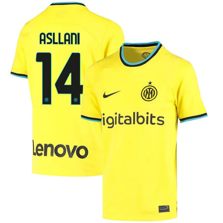 Kristjan Asllani Inter Milan 14 Jersey - Kit Captain