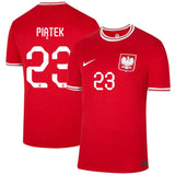 Krzysztof Piątek Poland 23 FIFA World Cup Jersey - Kit Captain