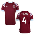 Kurt Zouma West Ham 4 Jersey - Kit Captain