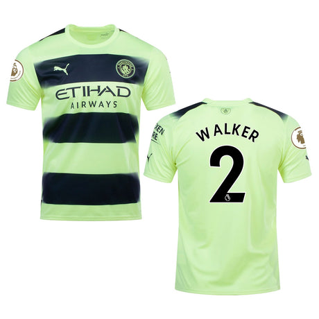 Kyle Walker Manchester City 2 Jersey - Kit Captain