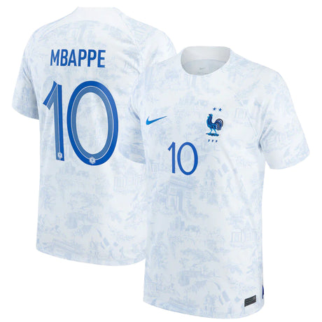 Kylian Mbappé France 10 FIFA World Cup Jersey - Kit Captain