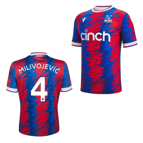 Luka Milivojevic 4 Crystal Palace Jersey - Kit Captain