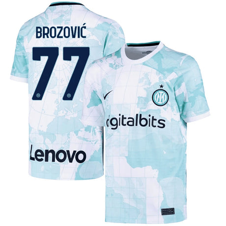 Marcelo Brozović Inter Milan 77 Jersey - Kit Captain