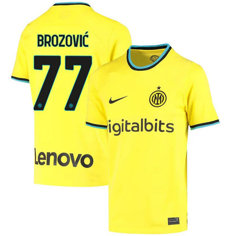 Marcelo Brozović Inter Milan 77 Jersey - Kit Captain