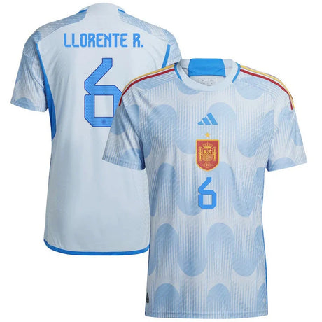 Marcos Llorente Spain 6 FIFA World Cup Jersey - Kit Captain