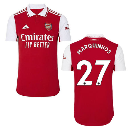 Marquinhos Arsenal 27 Jersey - Kit Captain