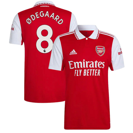 Martin Ødegaard Arsenal 8 Jersey - Kit Captain