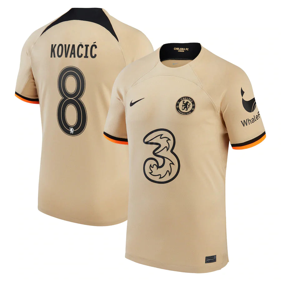 Mateo Kovacic Chelsea 8 Jersey - Kit Captain