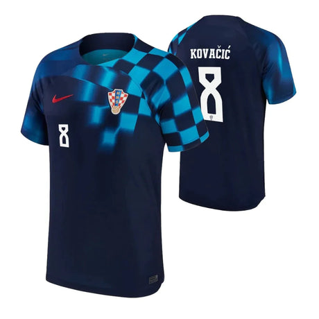 Mateo Kovacic Croatia 8 FIFA World Cup Jersey - Kit Captain