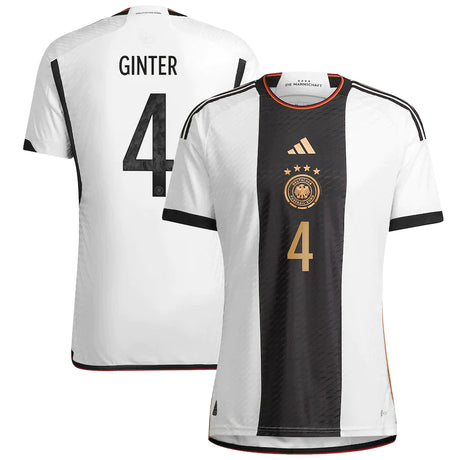 Matthias Ginter Germany 4 FIFA World Cup Jersey - Kit Captain