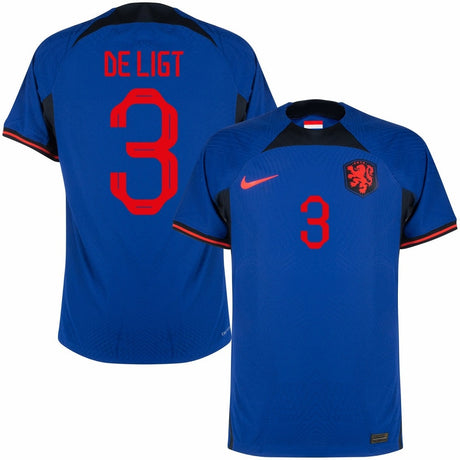 Matthijs de Ligt Netherlands 3 FIFA World Cup Jersey - Kit Captain