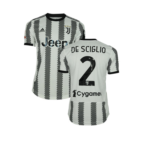 Mattia De Sciglio Juventus 2 Jersey - Kit Captain