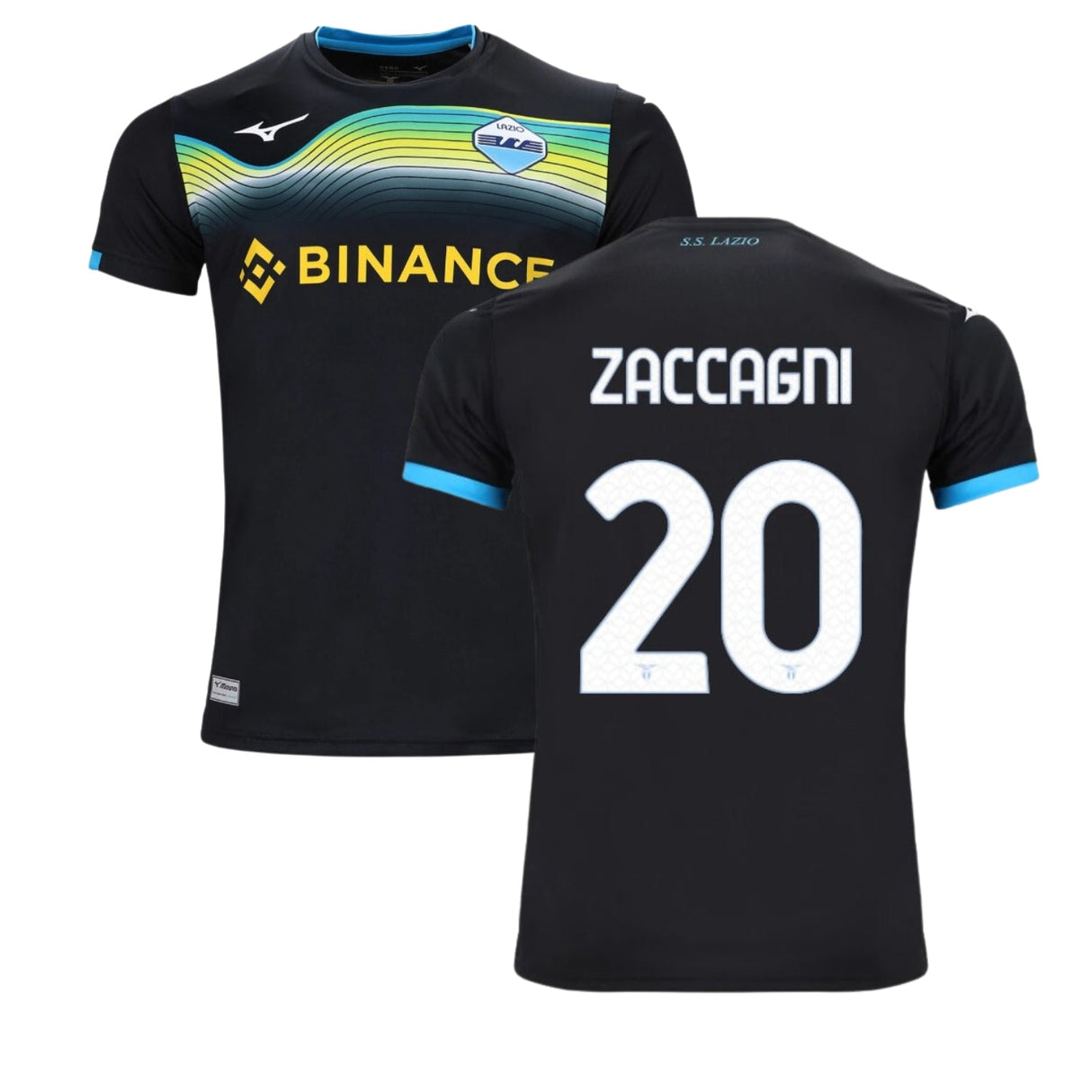 Mattia Zaccagni Napoli 20 Jersey - Kit Captain