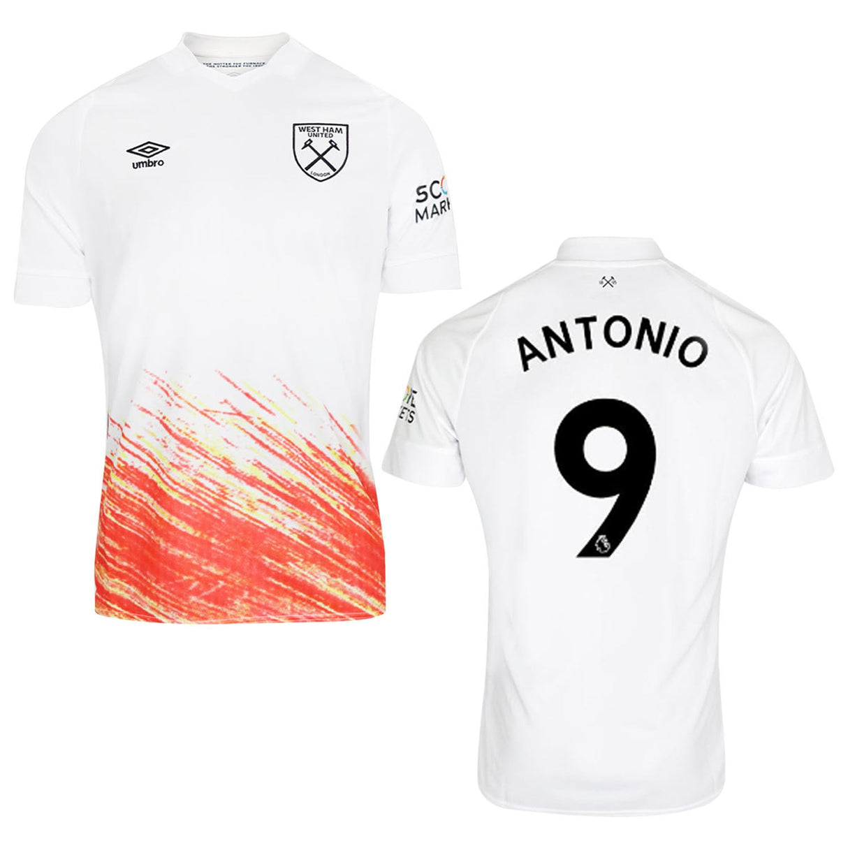 Michail Antonio West Ham 9 Jersey - Kit Captain