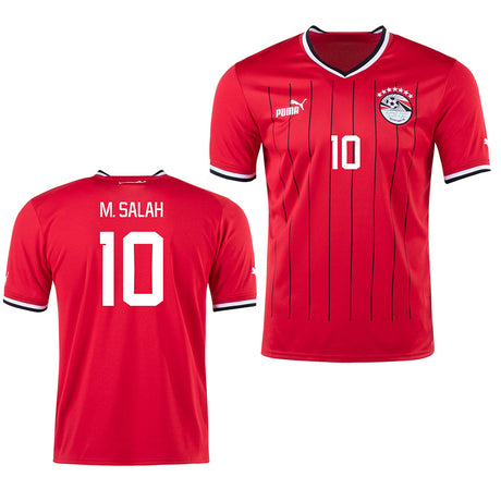 Mohamed Salah Egypt 10 FIFA World Cup Jersey - Kit Captain