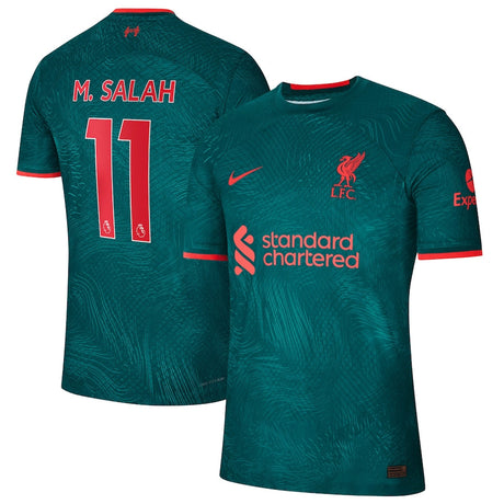 Mohamed Salah Liverpool 11 Jersey - Kit Captain